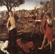 Hans Memling The Martyrdom of St Sebastian USA oil painting artist